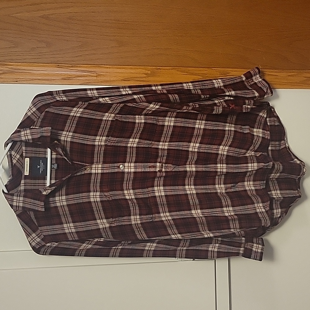 Women's plaid light weight flannel